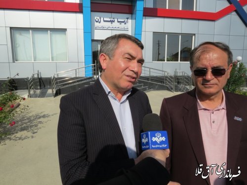 بازدید استاندار قزل اوردای قزاقستان از واحدهای تولیدی شهرک صنعتی آق قلا