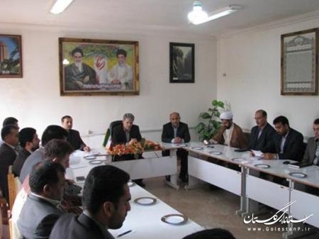برگزاری اولين جلسه شوراي فرعي مبارزه با مواد مخدر شهرستان آق قلا