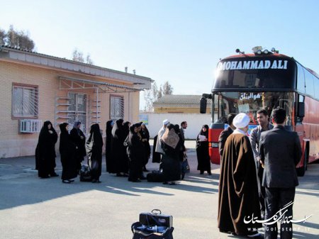 اعزام پنجمين مرحله از كاروان هاي راهيان نور در آق قلا