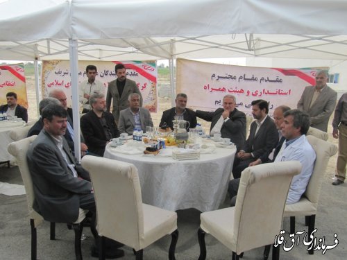 گزارش تصویری افتتاح  کشتارگاه صنعتی دام استان گلستان با حضور وزیر کشاورزی