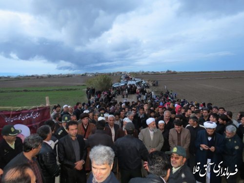 ﻿ رییس جمهوری با مردم روستای 'دوگونچی' آق قلا دیدار کرد
