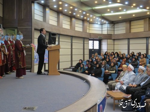 همایش بزرگ بانوان فرهنگی شهرستان آق قلا برگزار گردید