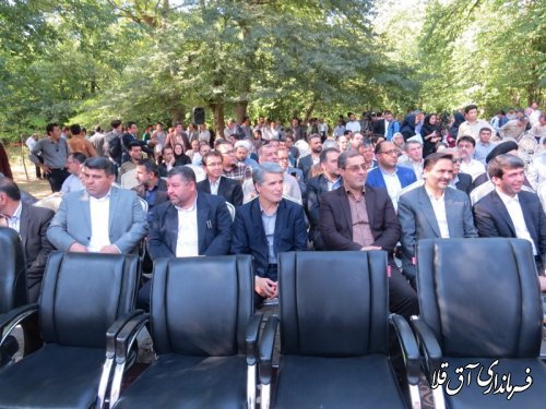شرکت فرماندار شهرستان آق قلا در مراسم آغاز عملیات اجرایی موزه میراث فرهنگی