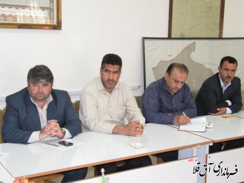 برگزاری دومین جلسه شورای ترافیک شهرستان آق قلا