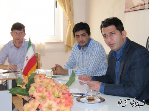 دومین جلسه کمیسیون دانشجویی شهرستان آق قلا برگزار گردید