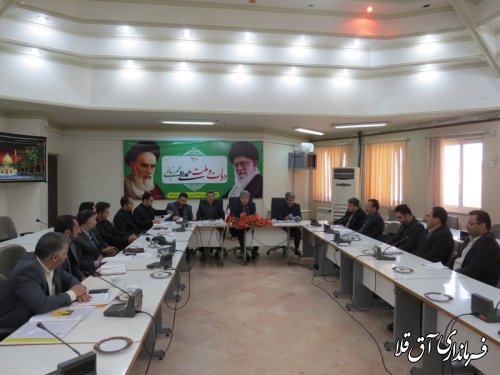 	سومین جلسه کمیسیون مبارزه با قاچاق کالا و ارز شهرستان آق قلا برگزار گردید