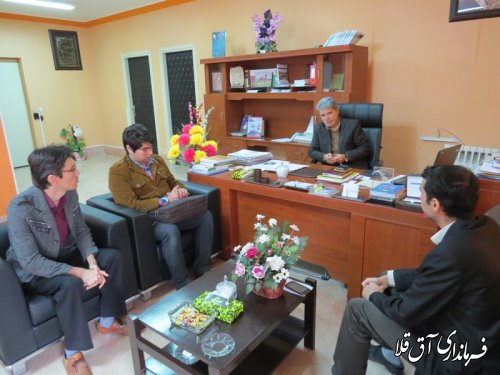 ملاقات عمومی فرماندار شهرستان آق قلا با مردم