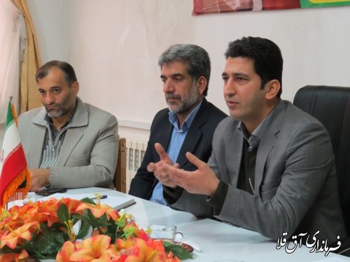 ششمین جلسه شورای فرعی مبارزه با مواد مخدر شهرستان آق قلا