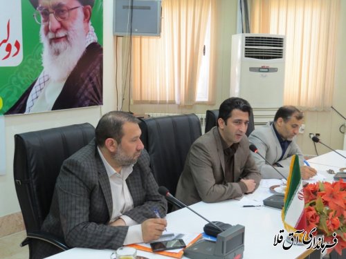 اولین جلسه شورای مشورتی ایثارگران شهرستان آق قلا