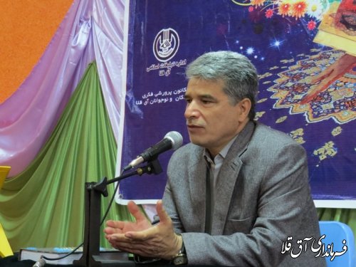 مراسم تجلیل از مدیران فعال قرآنی شهرستان آق قلا برگزار شد