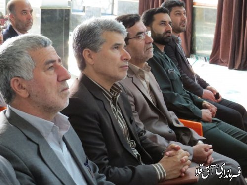 فرماندار شهرستان آق قلا در هفتمین اجلاسیه مجمع عالی بسیج استان شرکت نمود