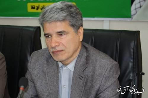 احداث بوستان 4 هزار شهید در 21 هکتار از اراضی شهرستان آق‎قلا 