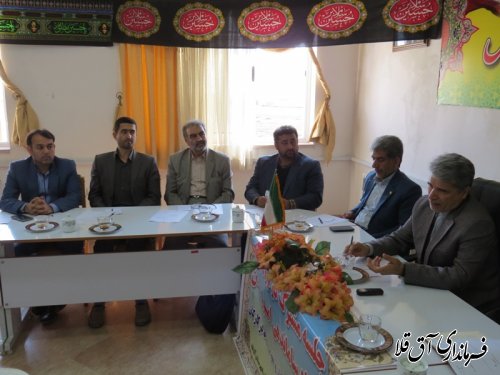 ششمین جلسه کارگروه فرهنگی و اجتماعی شهرستان آق قلا