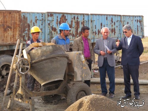 22 پروژه در حال اجراء با اعتباری بالغ بر 40 میلیارد ریال در سطح روستاهای شهرستان آق قلا