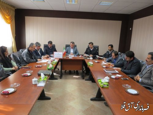 جلسه شورای ترافیک شهرستان آق قلا