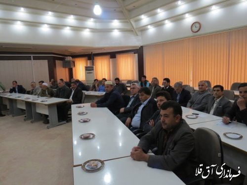 معتمدین هیات اجرایی انتخابات شوراهای اسلامی بخش مرکزی شهرستان آق قلا انتخاب شدند