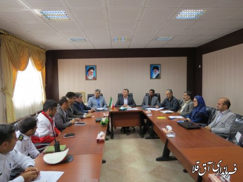 اولین جلسه شورای ترافیک شهرستان آق قلا
