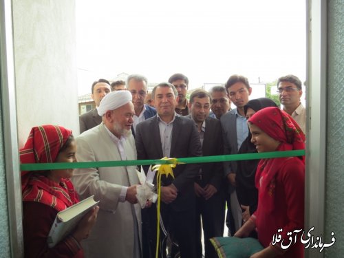 نخستین مرکز روزانه آموزشی و توانبخشی بیماران روانی مزمن شهرستان آق قلا افتتاح شد