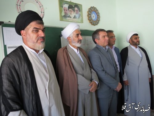 فرماندار شهرستان آق قلا از اجرای برنامه های قرآنی طرح اوقات فراغت بازدید کرد