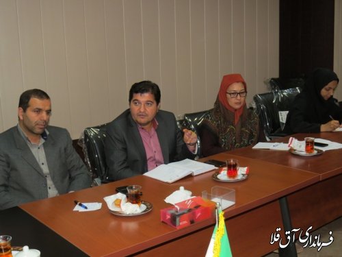 جلسه کمیسیون ستاد آنفولانزای فوق حاد پرندگان شهرستان آق قلا برگزار شد