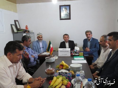 مراسم تحلیف و تعیین هیات رئیسه شورای اسلامی شهر انبار الوم