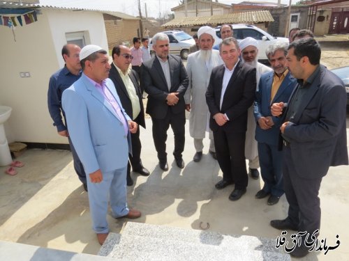 افتتاح واحد مقاوم سازی شده مسکن در روستای چن سولی بخش وشمگیر