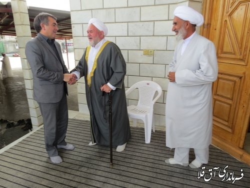  مراسم "عاشر آی" در مسجد عرفانی شهر آق قلا برگزار شد
