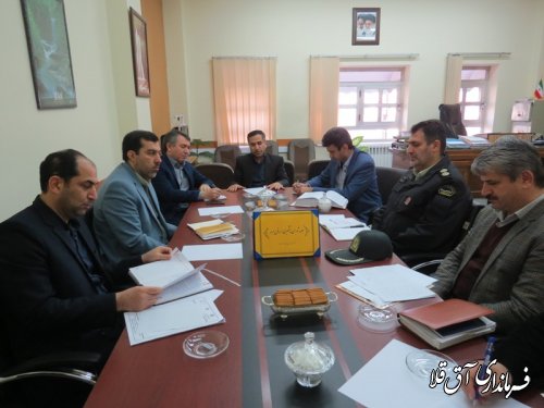 جلسه شورای پیشگیری از وقوع جرم در شهرستان آق قلا برگزار شد