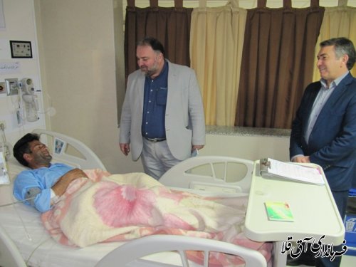 آمبولانس اهدایی تا آخر هفته در اختیار بیمارستان آل جلیل قرار خواهد گرفت