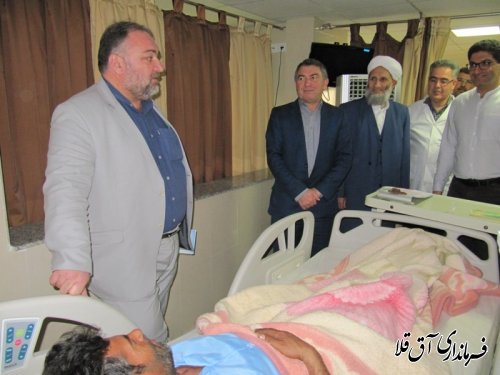 آمبولانس اهدایی تا آخر هفته در اختیار بیمارستان آل جلیل قرار خواهد گرفت