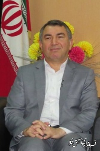 پیام تبریک فرماندار شهرستان آق قلا به مناسبت فرا رسیدن اعیاد شعبانیه