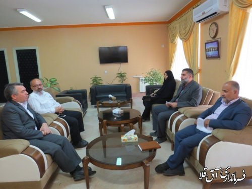 جلسه هماهنگی بودجه و اعتبارات مساجد و اماکن مذهبی در شهرستان آق قلا برگزار شد