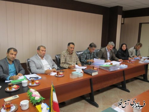 چهارمین جلسه کمیته فنی ستاد اشتغال شهرستان آق قلا برگزار شد