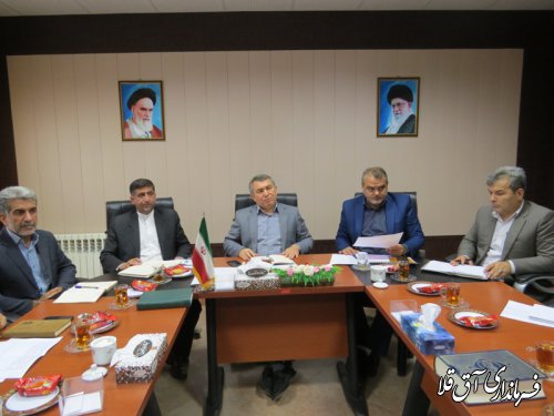 اولین جلسه کمیسیون کنترل و ساماندهی اتباع شهرستان آق قلا برگزار شد
