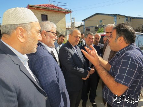 استاندار گلستان از دو واحد تولیدی شهرک صنعتی آق قلا بازدید کرد