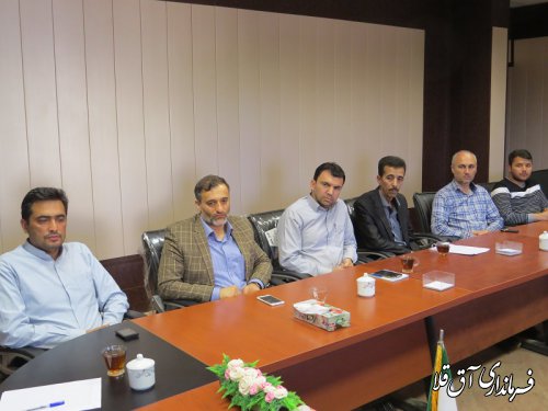 رئیس ستاد مدیریت بحران شهرستان آق قلا با کارکنان فرمانداری نشست صمیمی برگزار کرد