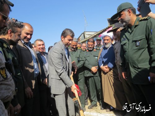 عملیات طرح جهاد همبستگی ملی در روستای تازه آباد شهرستان آق قلا آغاز شد