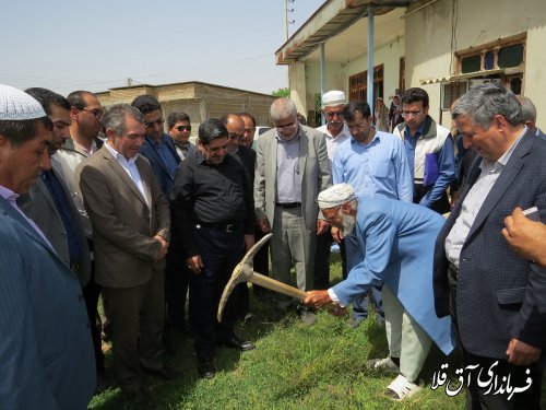 احداث واحد مسکونی برای خانواده شهید پقه روستای چن سولی بخش وشمگیر