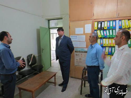 بالاترین مقام اجرایی دولت از اداره جهاد کشاورزی شهرستان آق قلا بازدید بعمل آورد