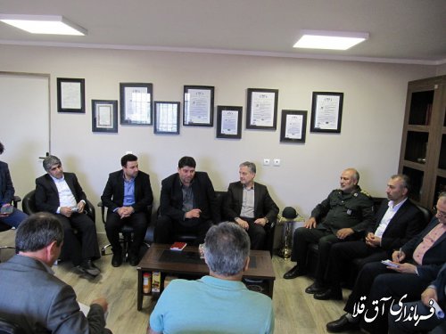  معاون سیاسی٬امنیتی و اجتماعی استاندار گلستان از شرکت داروسازی نیاک بازدید بعمل آورد