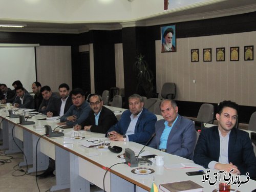 اولین جلسه ستاد صیانت از حریم امنیت عمومی و عفاف و حجاب شهرستان آق قلا برگزار شد