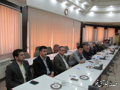 اولین جلسه ستاد صیانت از حریم امنیت عمومی و عفاف و حجاب شهرستان آق قلا برگزار شد