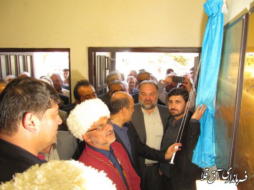 کارگاه صنایع چوب و مبلمان روستای عطا آباد شهرستان آق قلا به بهره برداری رسید