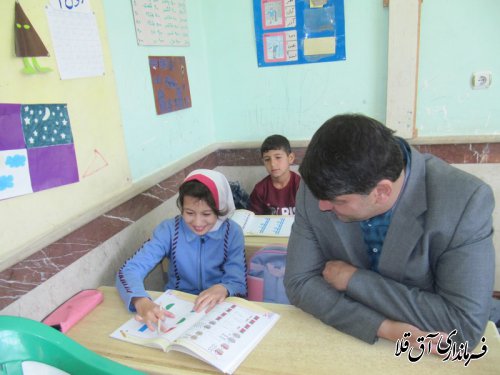 فرماندار شهرستان آق قلا از آموزشگاه کودکان استثنایی گل محمدی بازدید بعمل آورد