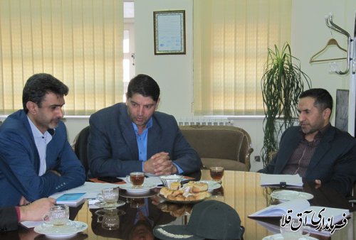 دومین جلسه کمیته پیشگیری از جرائم و تخلفات انتخاباتی شهرستان آق قلا برگزار شد