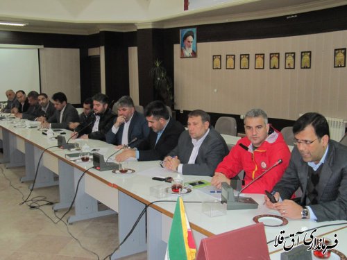 سومین جلسه ستاد صیانت و حقوق شهروندی شهرستان آق قلا در سال جاری برگزار شد