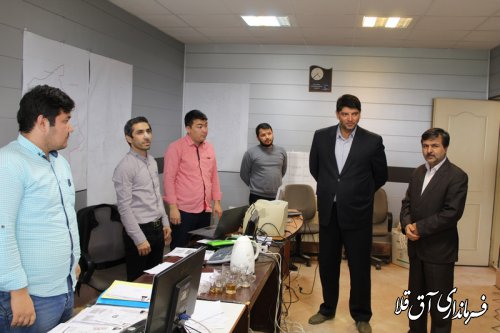 فرماندار شهرستان گرگان از ستاد انتخابات شهرستان آق قلا بازدید کرد