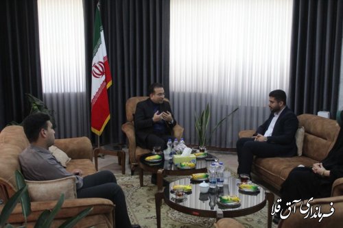 دیدار سلیمان هاشمی با مدیر عامل خبرگزاری مهر 