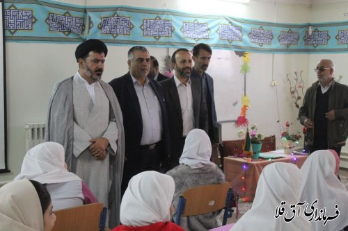 مراسم تجمع فرزندان حاج قاسم در مدرسه شهید بنت المهدی