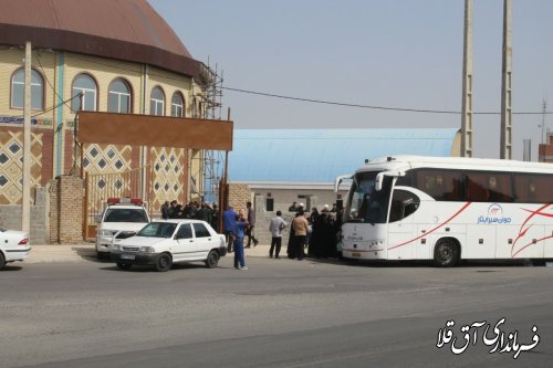 اعزام کاروان راهیان نور از شهرستان آق قلا 